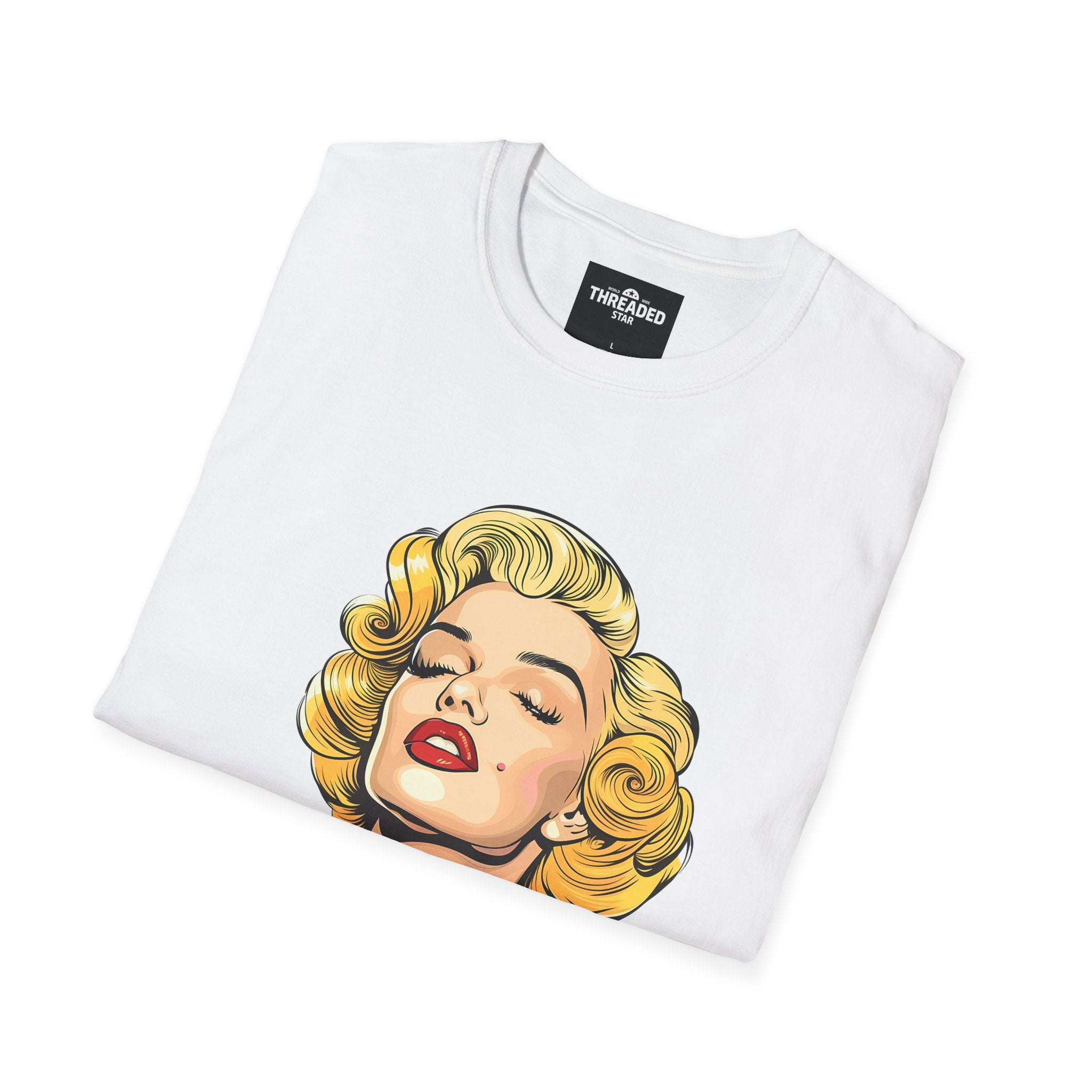 Retro Pop Art Marilyn Portrait T-Shirt