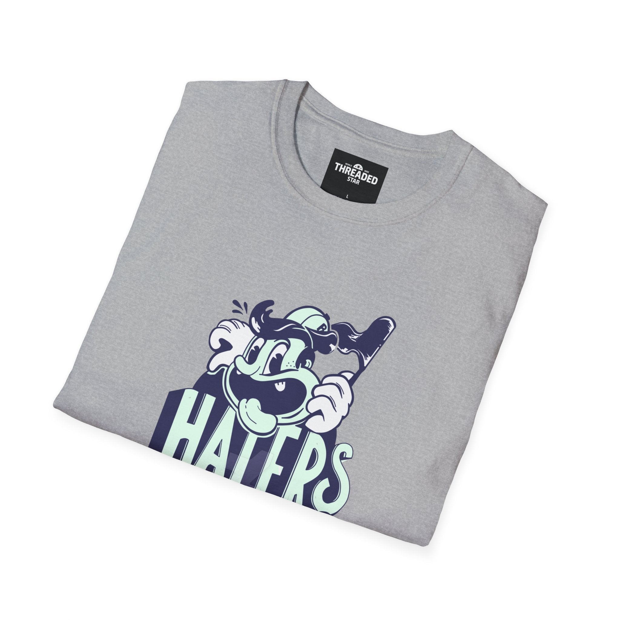 Haters Gonna Hate T-Shirt — Retro Cartoon Graphic Tee