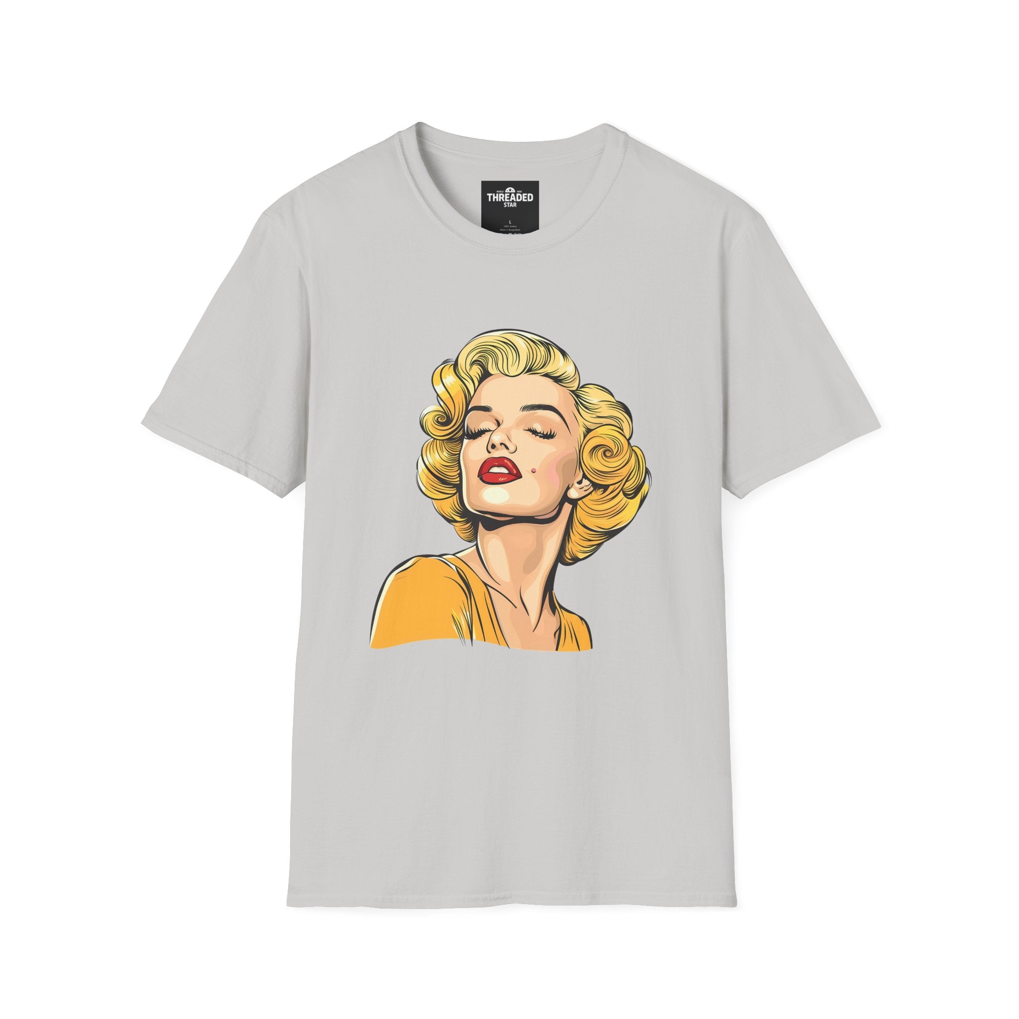 Retro Pop Art Marilyn Portrait T-Shirt