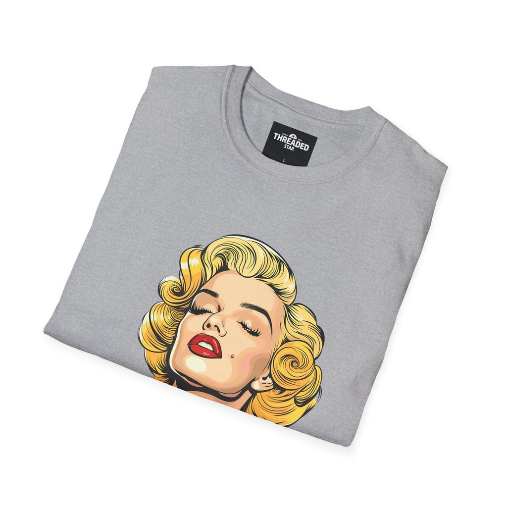 Retro Pop Art Marilyn Portrait T-Shirt