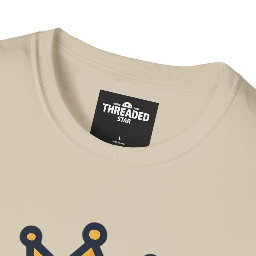 Loyalty Crest T-Shirt — Crown Emblem Graphic Tee