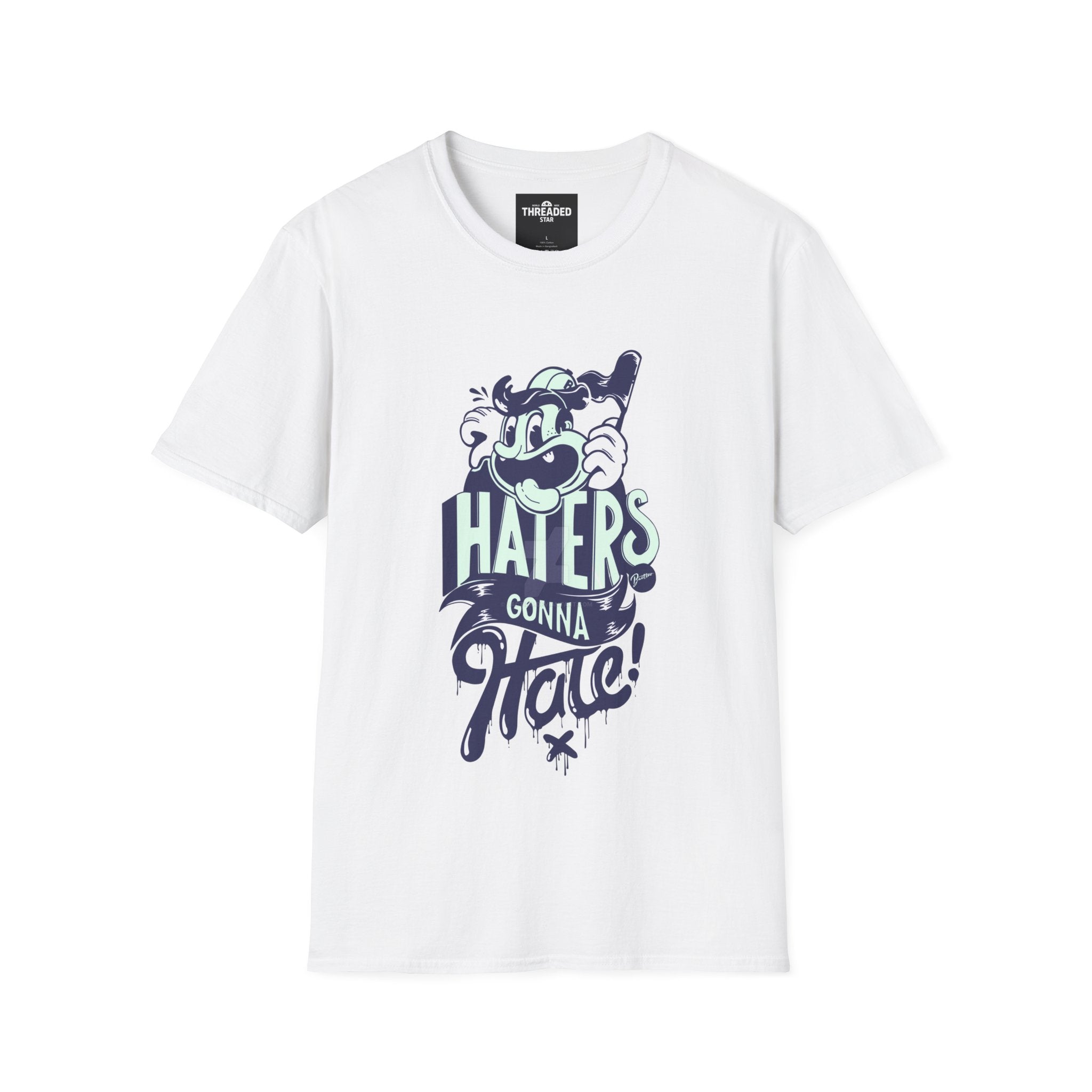 Haters Gonna Hate T-Shirt — Retro Cartoon Graphic Tee