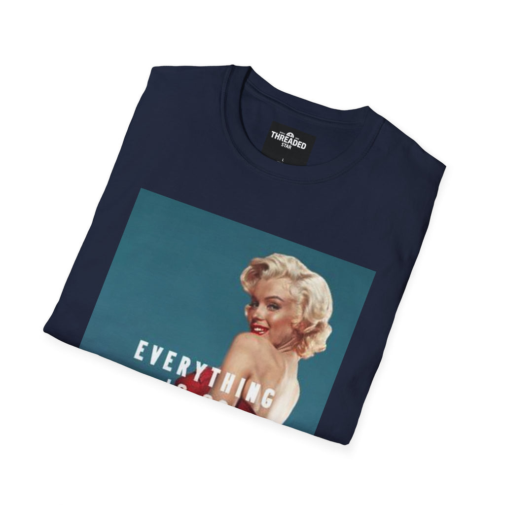 Retro Marilyn Graphic T-Shirt — "Everything Is So Fabulous Here"