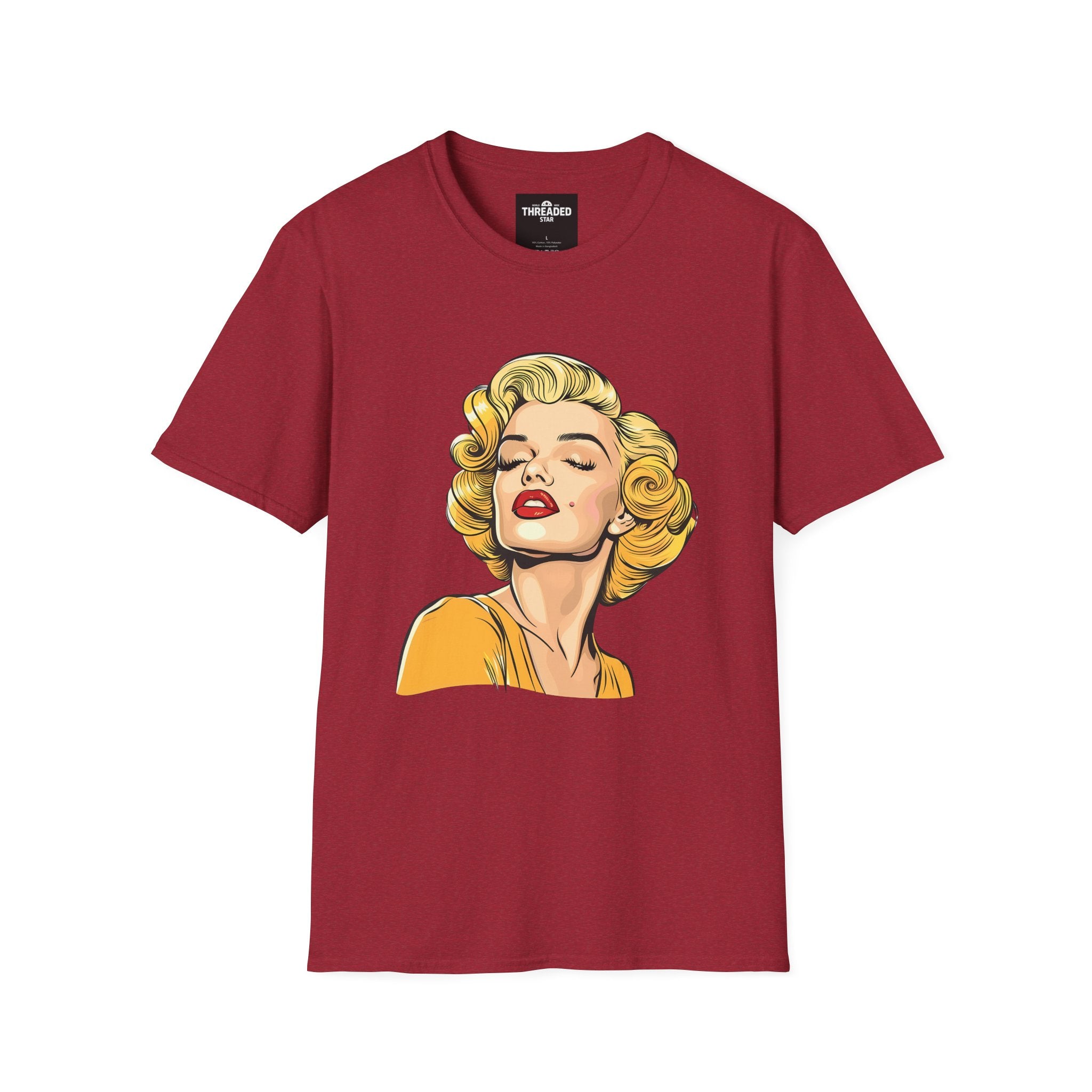 Retro Pop Art Marilyn Portrait T-Shirt