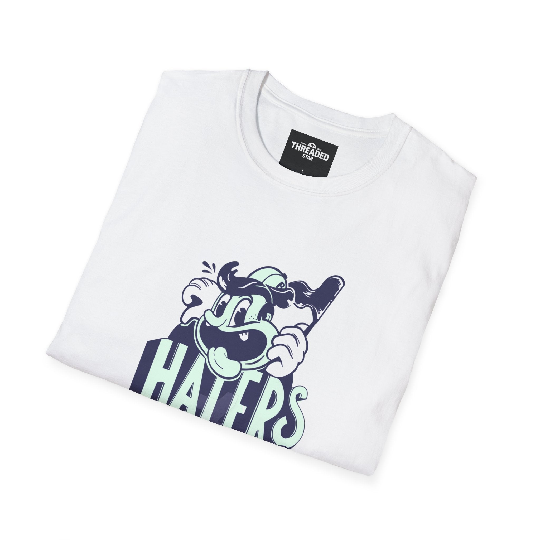 Haters Gonna Hate T-Shirt — Retro Cartoon Graphic Tee