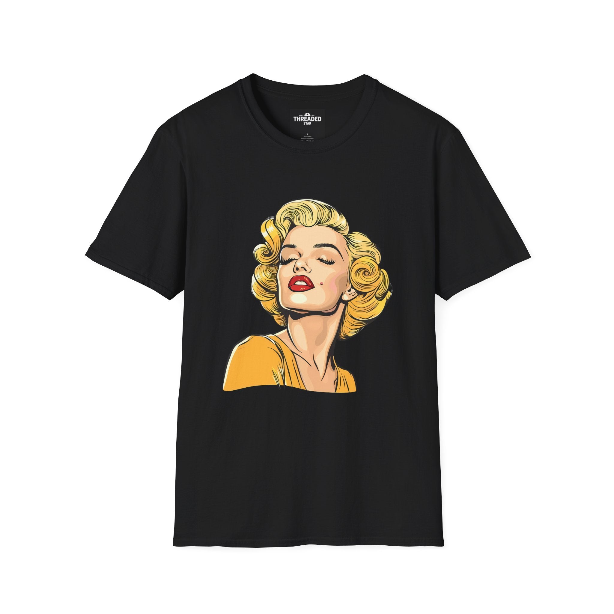 Retro Pop Art Marilyn Portrait T-Shirt