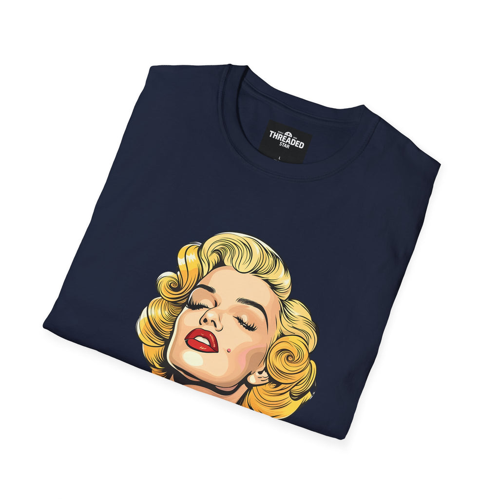 Retro Pop Art Marilyn Portrait T-Shirt