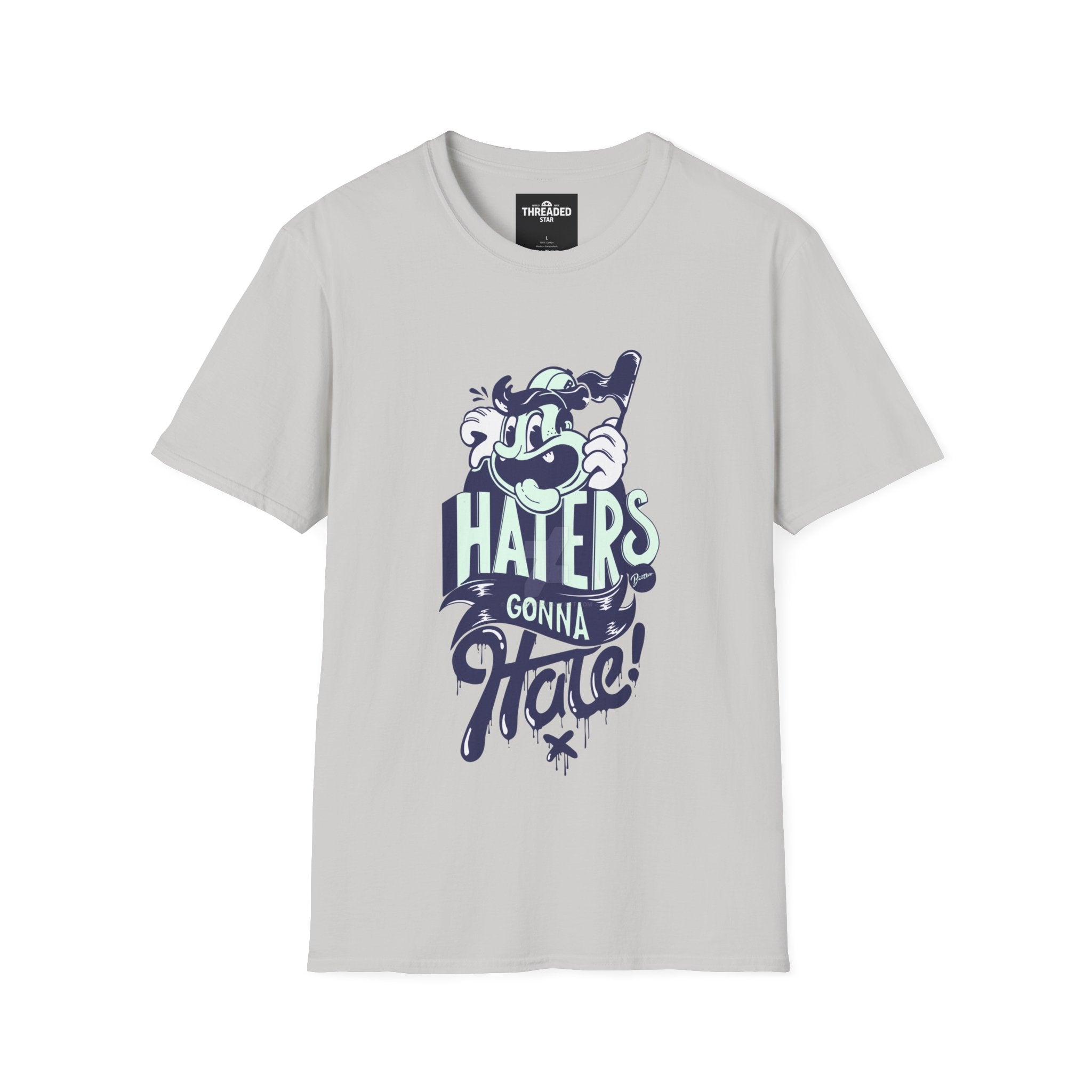 Haters Gonna Hate T-Shirt — Retro Cartoon Graphic Tee