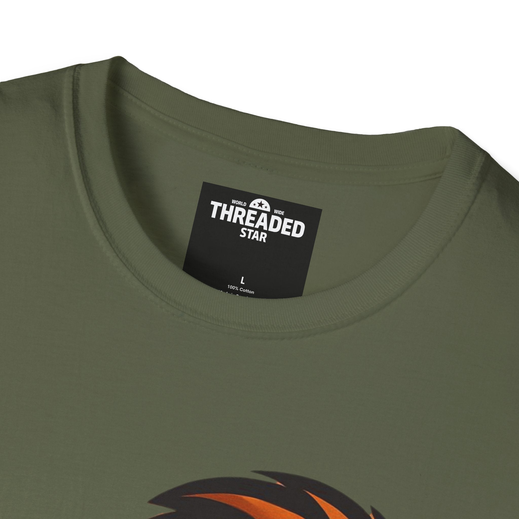 Lion Graphic T-Shirt — Bold Majestic Lion Illustration Tee