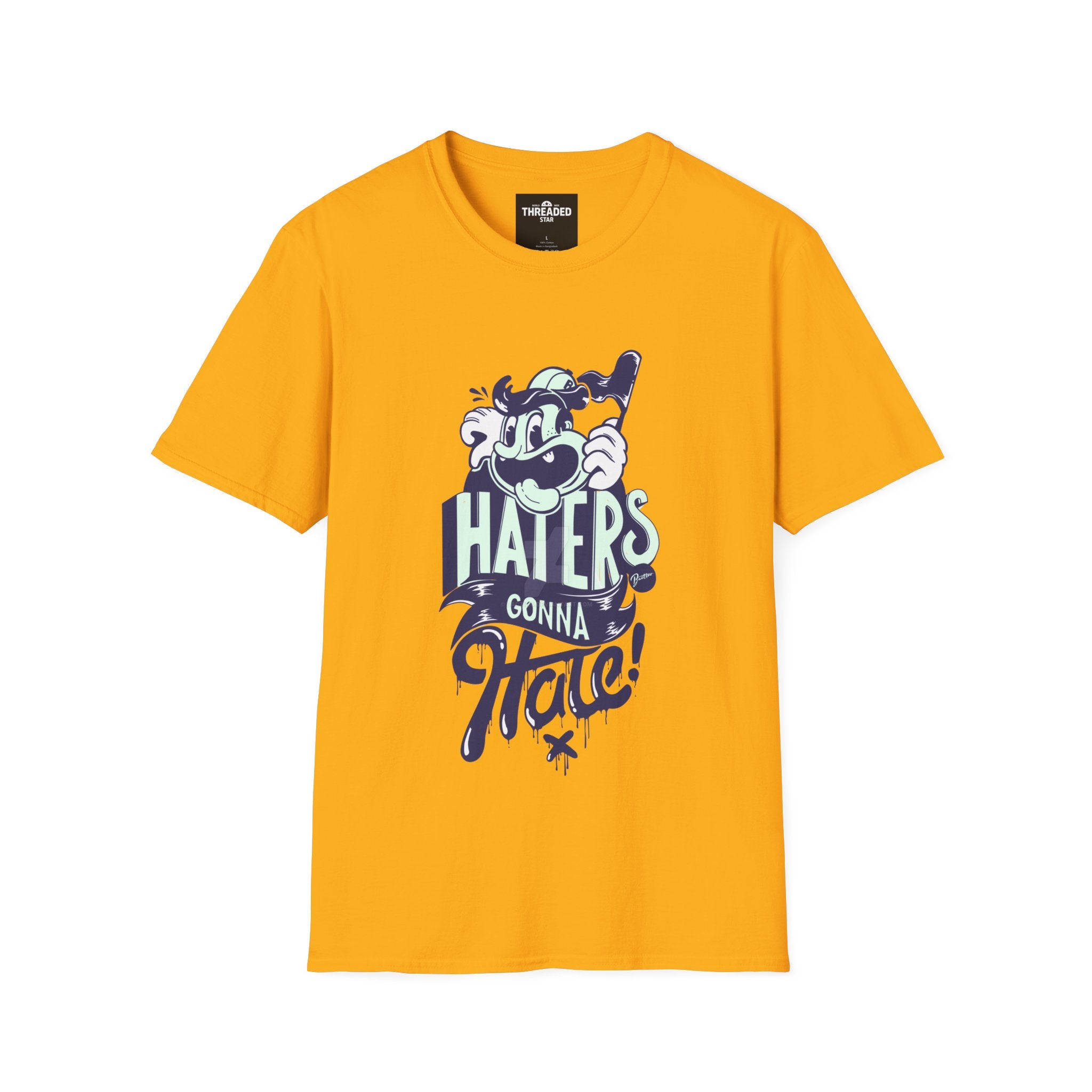 Haters Gonna Hate T-Shirt — Retro Cartoon Graphic Tee