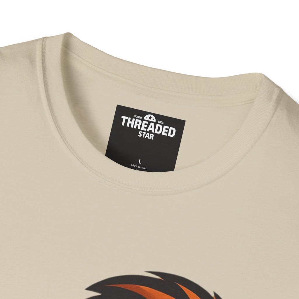 Lion Graphic T-Shirt — Bold Majestic Lion Illustration Tee