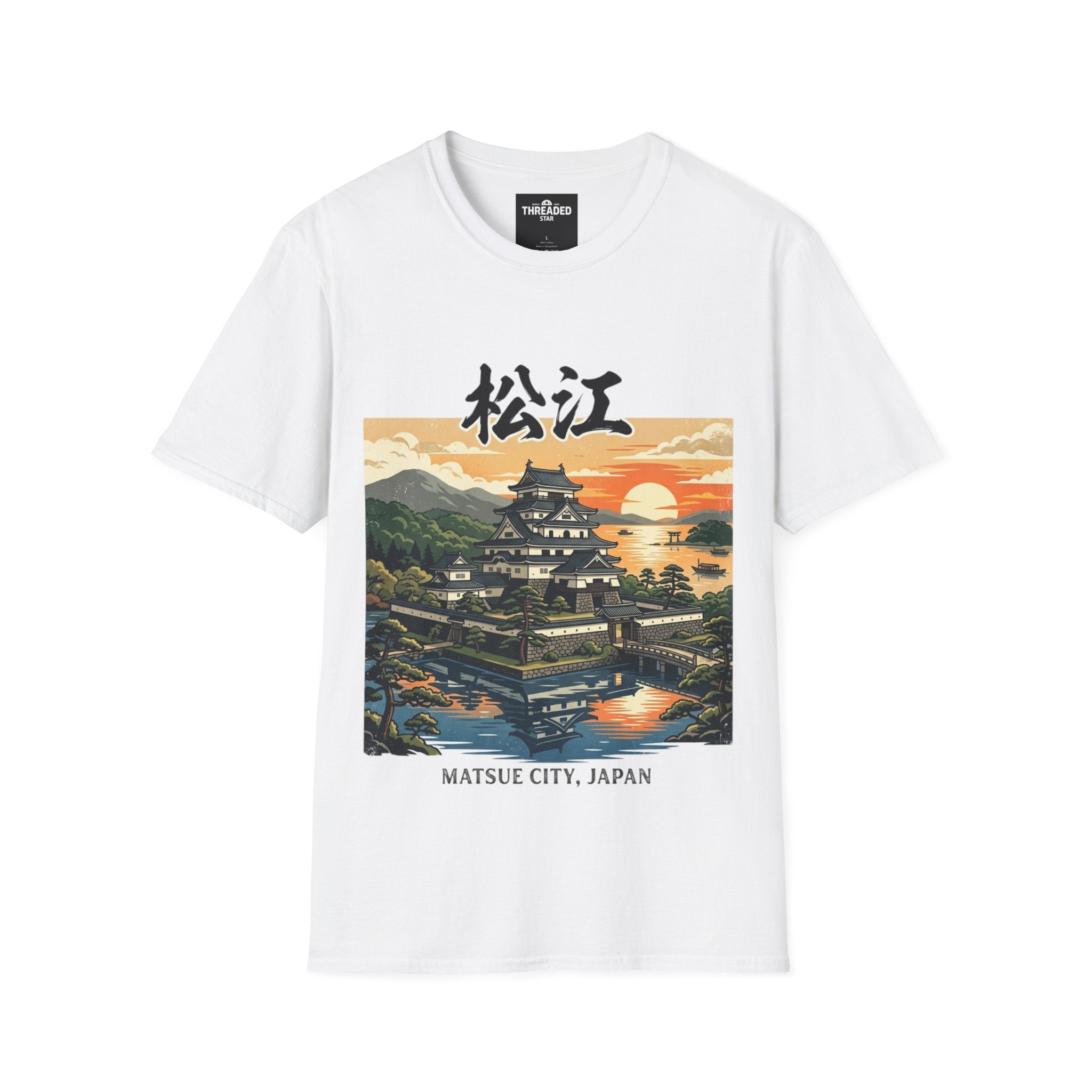 Matsue Castle Sunset T-Shirt — Matsue City, Japan Travel Tee