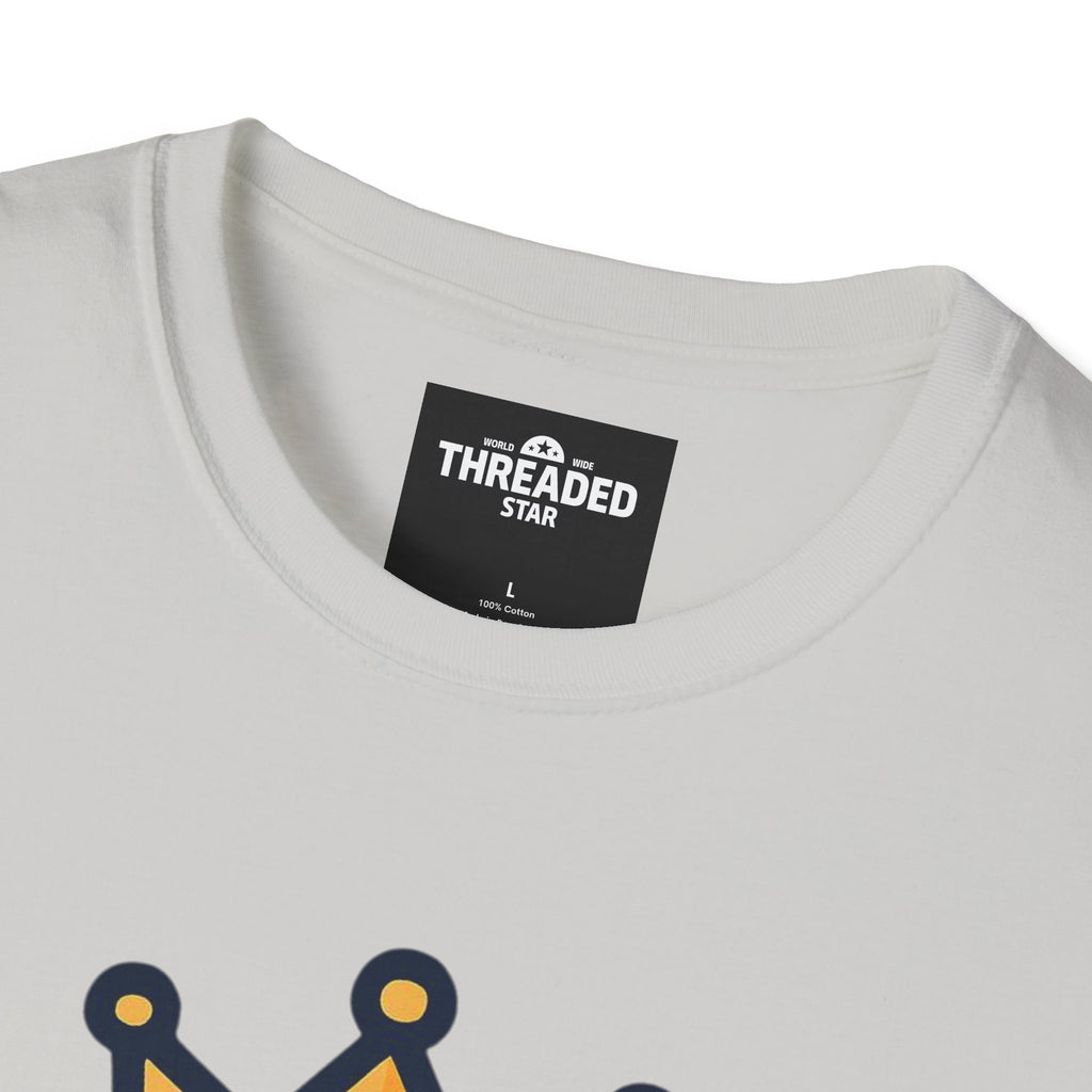 Loyalty Crest T-Shirt — Crown Emblem Graphic Tee
