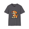 Cute Cartoon Puppy T-Shirt — Playful Dog Graphic Tee for Pet Lovers