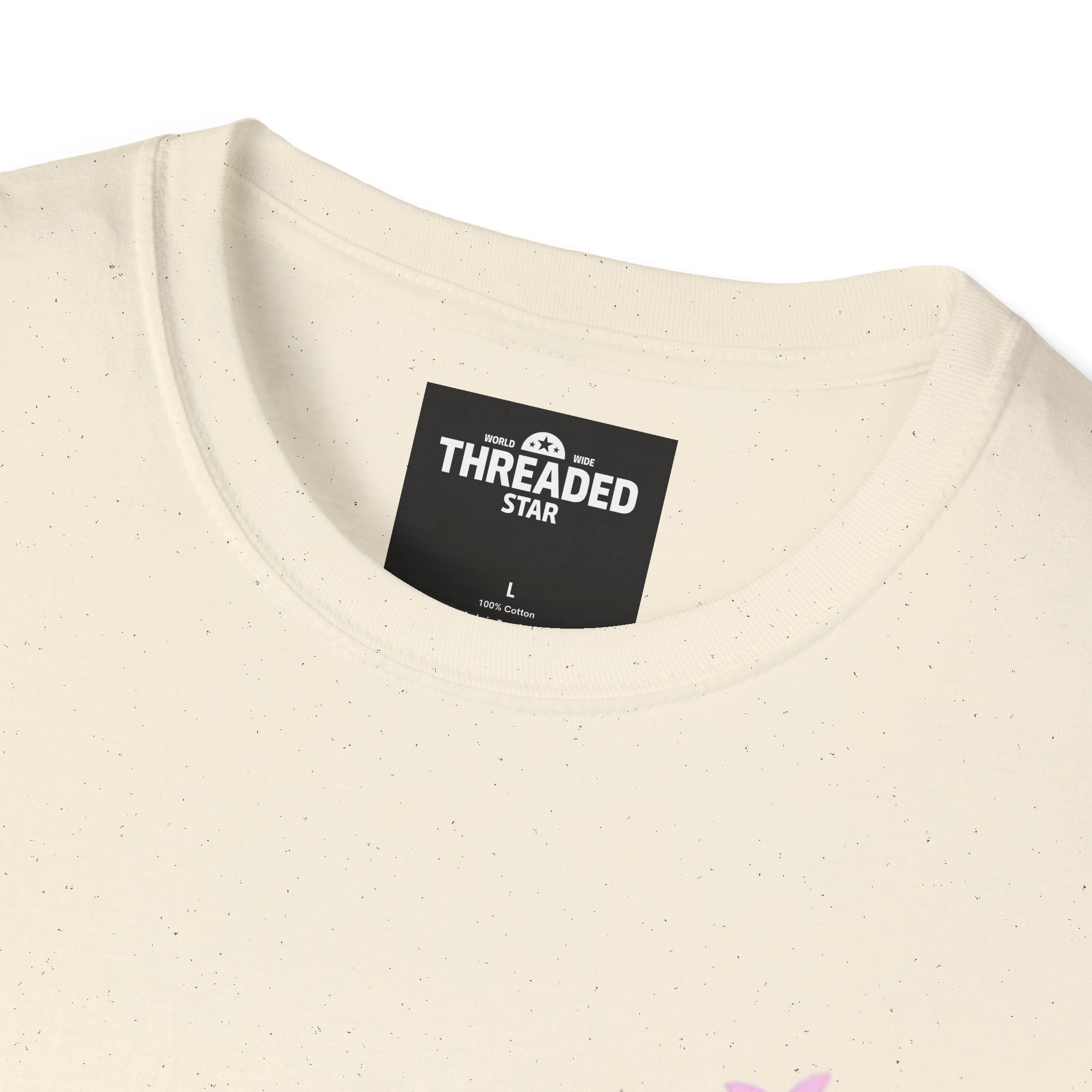 Music Notes Watercolor T-Shirt – Pink & Blue Melody Graphic Tee