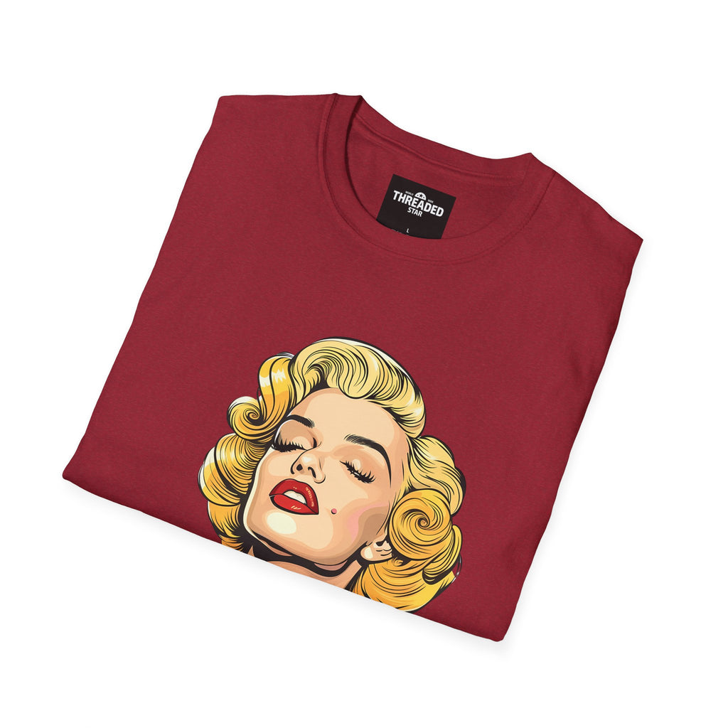 Retro Pop Art Marilyn Portrait T-Shirt