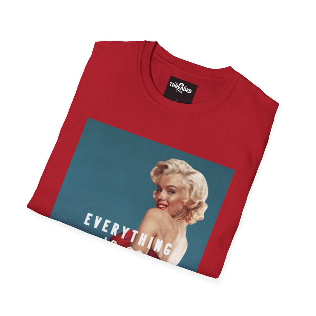 Retro Marilyn Graphic T-Shirt — "Everything Is So Fabulous Here"