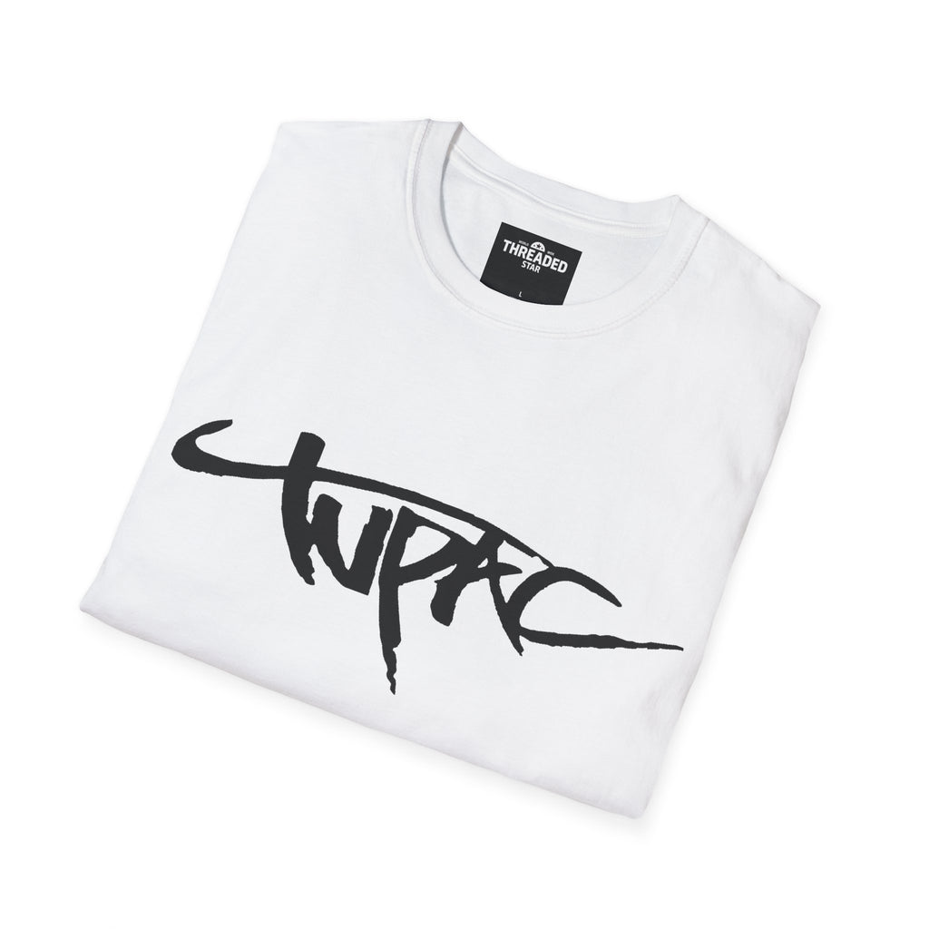 T-Shirt "Pac" Graffiti Logo Unisex Tee — Hip Hop Tribute Streetwear