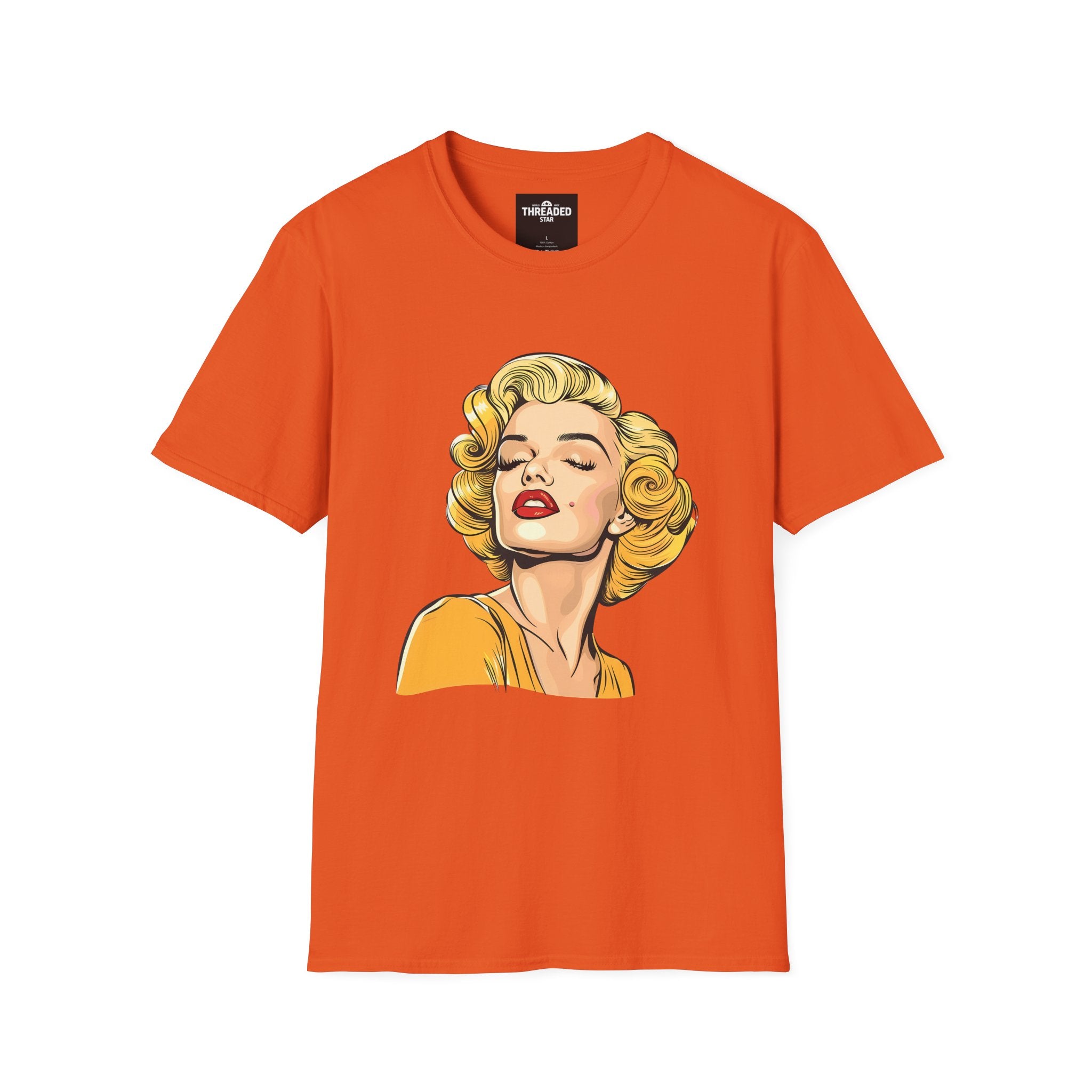 Retro Pop Art Marilyn Portrait T-Shirt