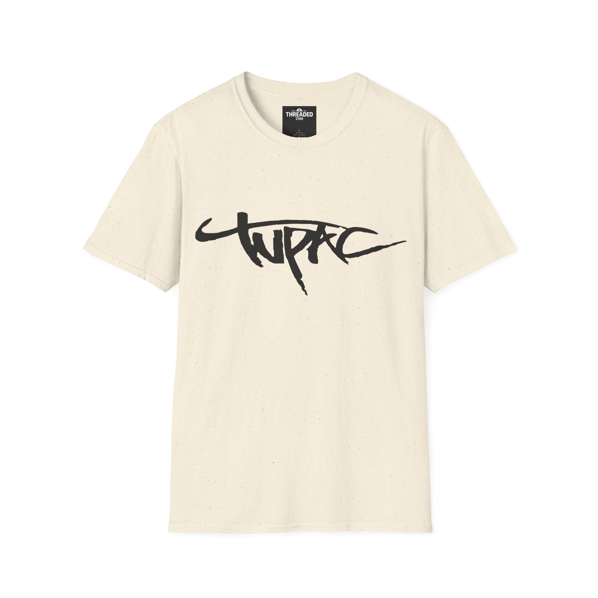 T-Shirt "Pac" Graffiti Logo Unisex Tee — Hip Hop Tribute Streetwear