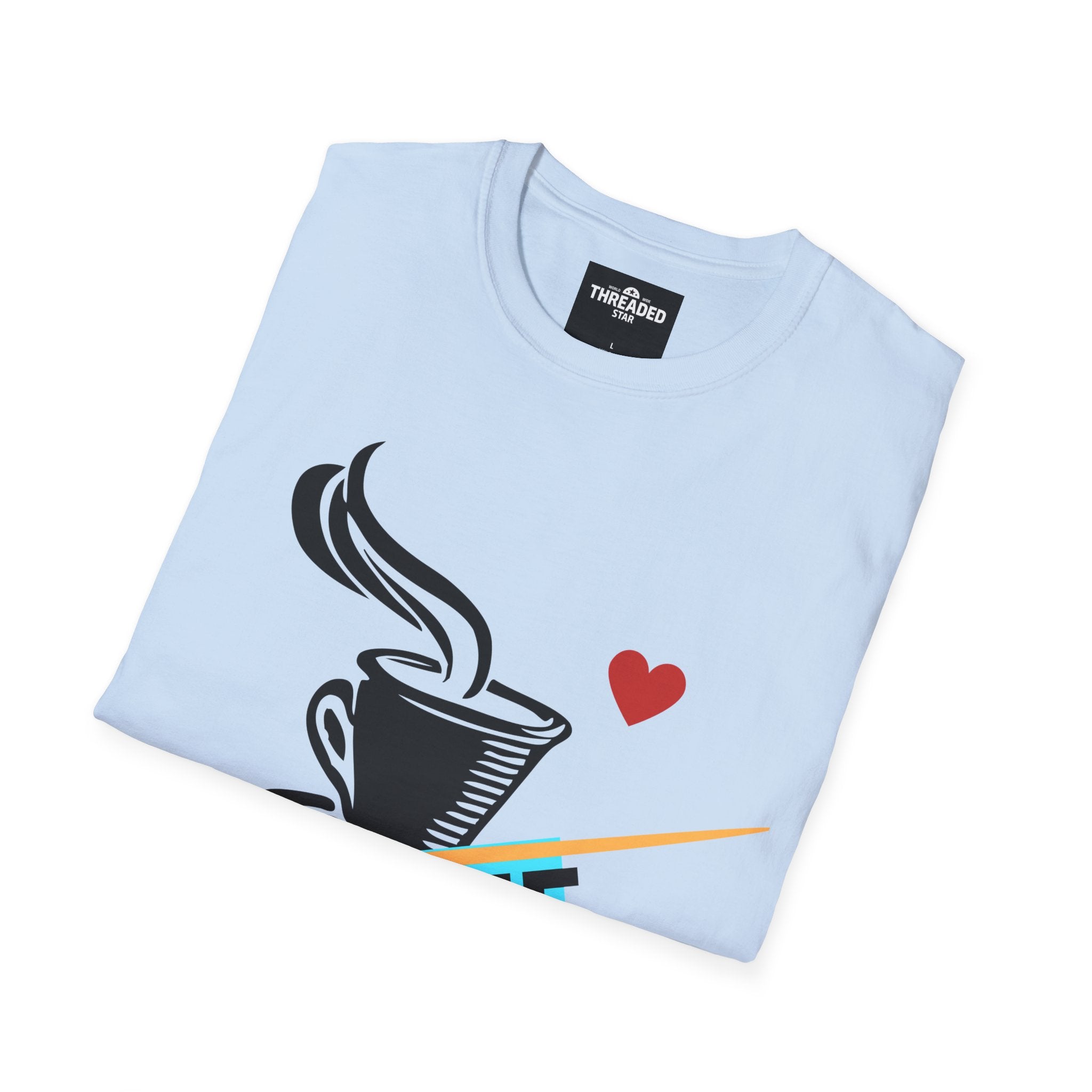 Coffee Lover T-Shirt — Graphic Cup Design with 'Coffee Lover' Text