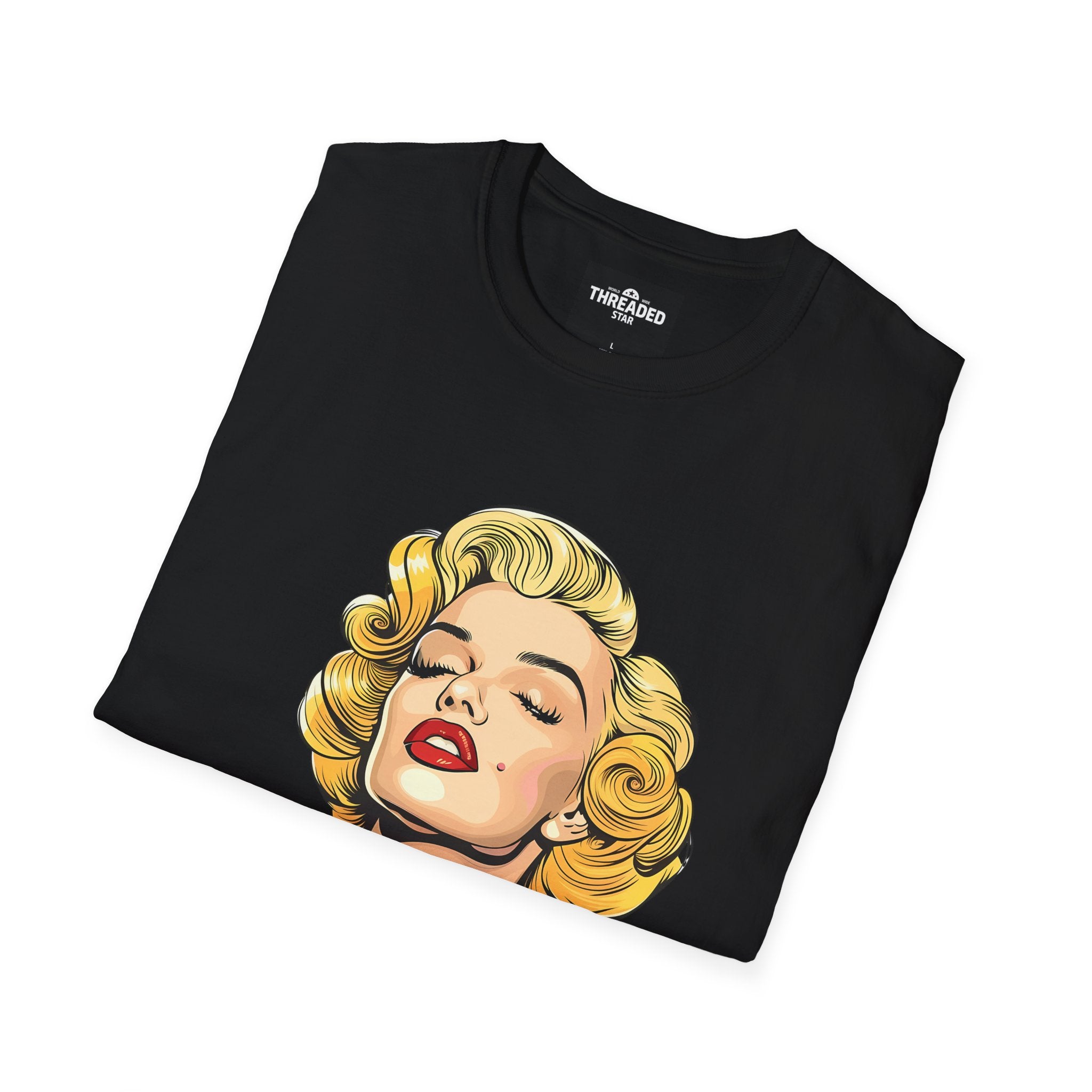 Retro Pop Art Marilyn Portrait T-Shirt