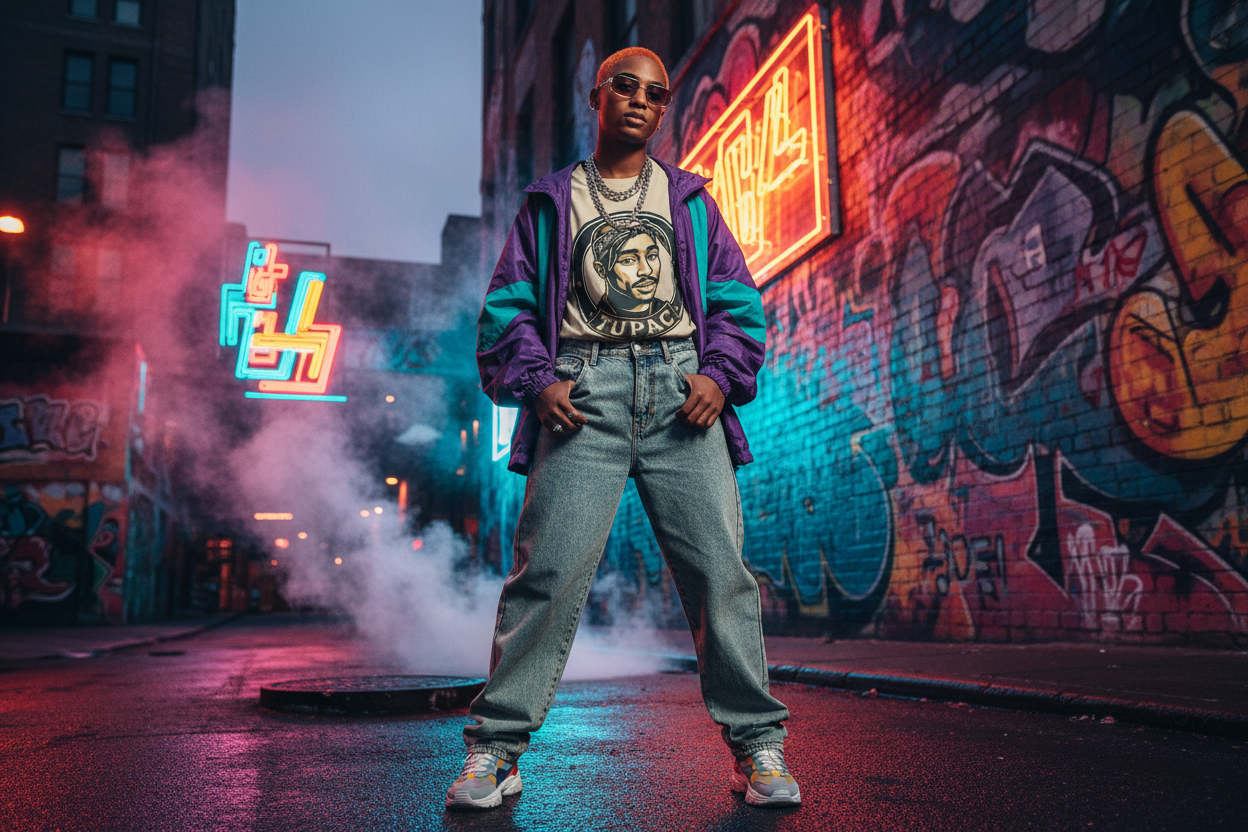 Retro Hip-Hop Banner